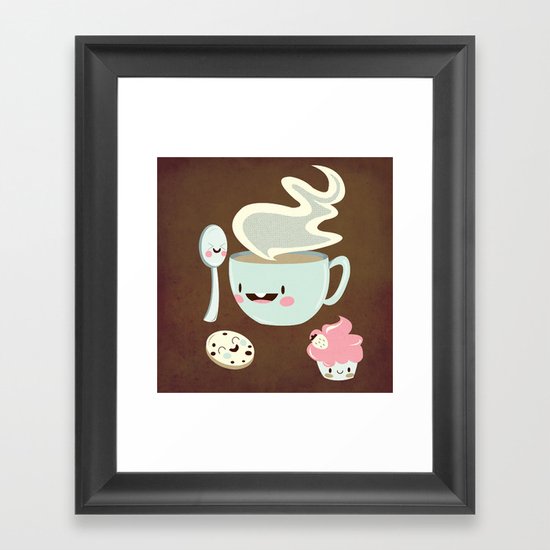 Coffee! Framed Art Print