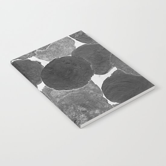 Abstract Gray Notebook