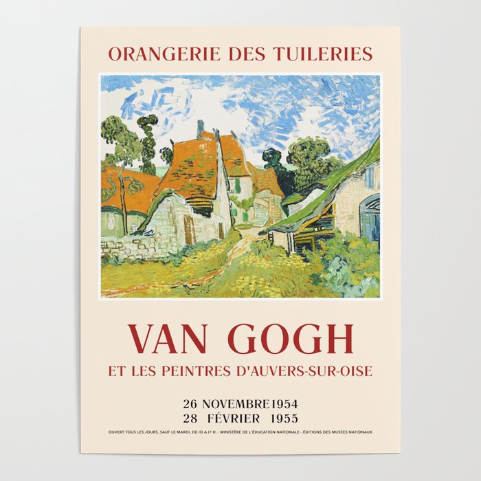 Vincent van Gogh Art Exhibition Poster