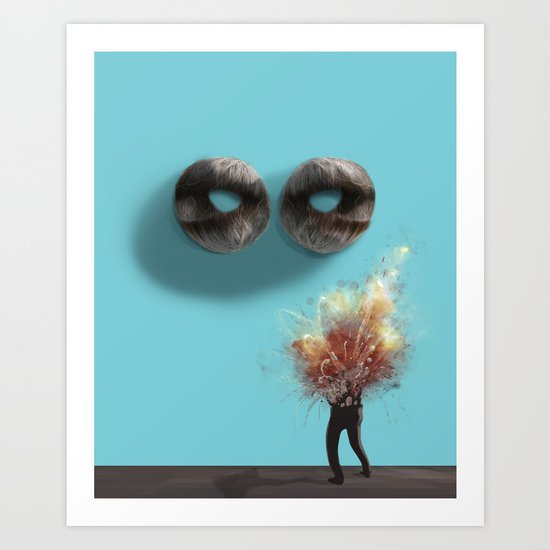 Stendhal Syndrome Art Print