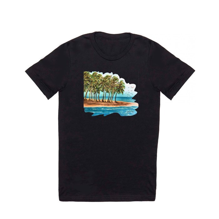 Private Island Painting T Shirt
