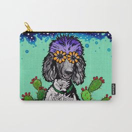 Jude the Parti Poodle Carry-All Pouch
