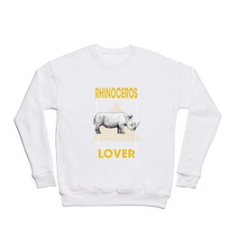 Rhinoceros Lover - Nashorn, Nosorog, Pet Crewneck Sweatshirt | Pet, Woollyrhinoceros, Nosorog, Rhinocerosfamily, Nosorozec, Perissodactyl, Indianrhinoceros, Animal, Ceratotheriumsimum, Noshorning 