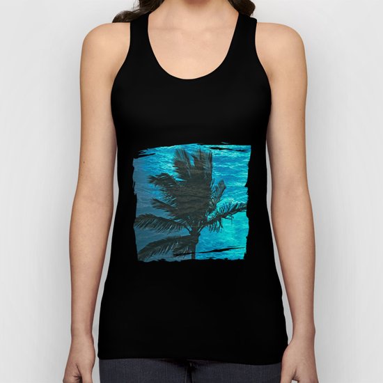 SWIMMING PALM Unisex Tank Top
