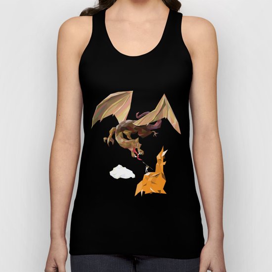 Against the Dragon Unisex Tank Top