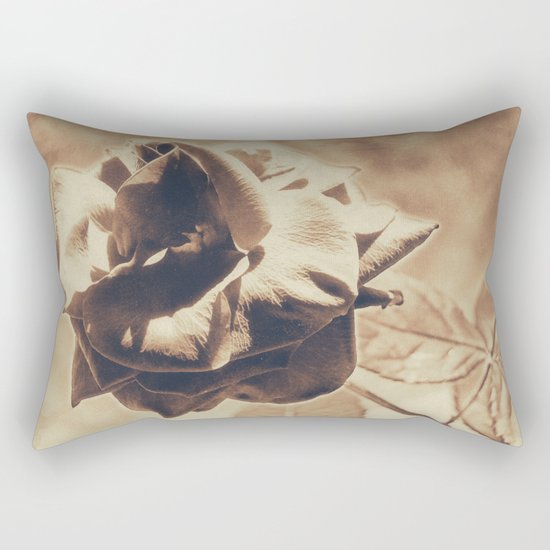 Vintage dreams, rose Rectangular Pillow