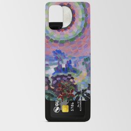 Robert Delaunay - Paysage au disque solaire Android Card Case