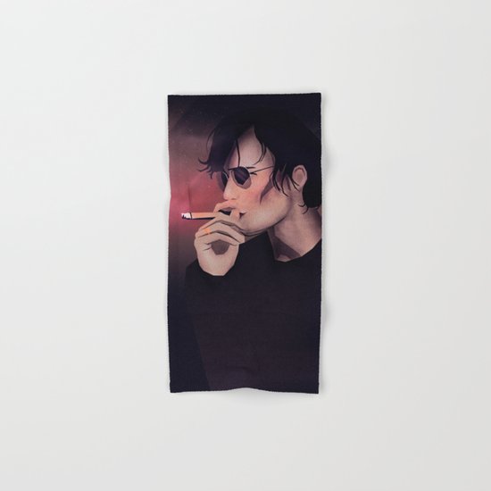 Smokey Man Hand & Bath Towel