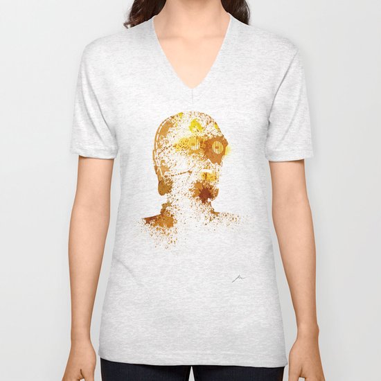 Protocol Droid Unisex V-Neck