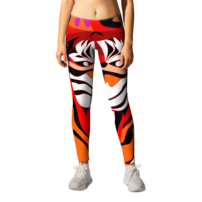 the bengal tiger, happy chinese new year, lunar year of the tiger  Leggings