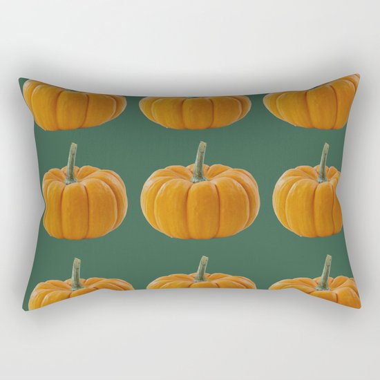 pumpkin pattern Rectangular Pillow