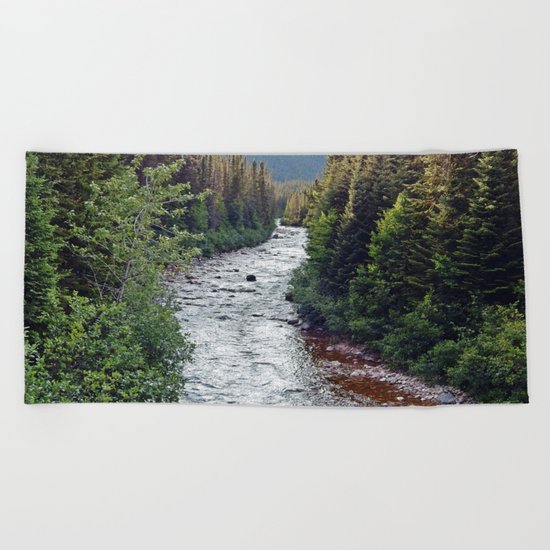 Forest Paradise Beach Towel