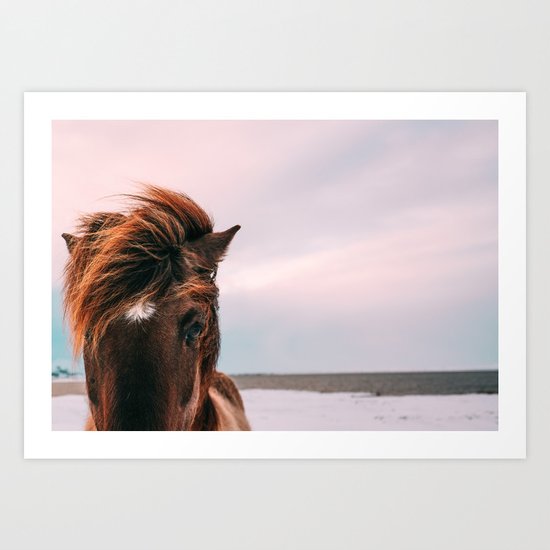One Eyed Larry Art Print