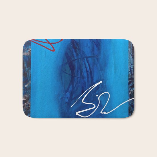 Blue Sin Bath Mat