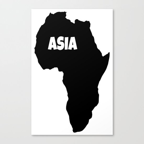 ASIA Canvas Print