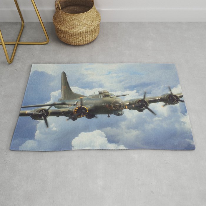 B17 Flying Fortress Rug