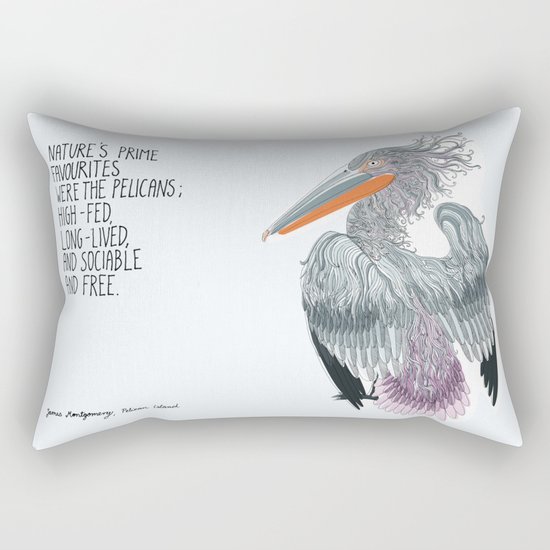 Pelican Island Rectangular Pillow