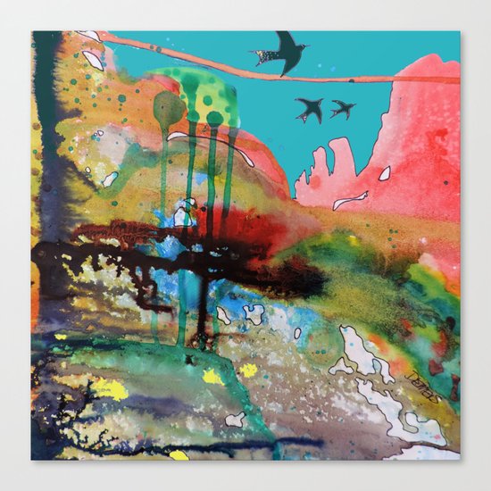 adventure of a lifetime Canvas Print