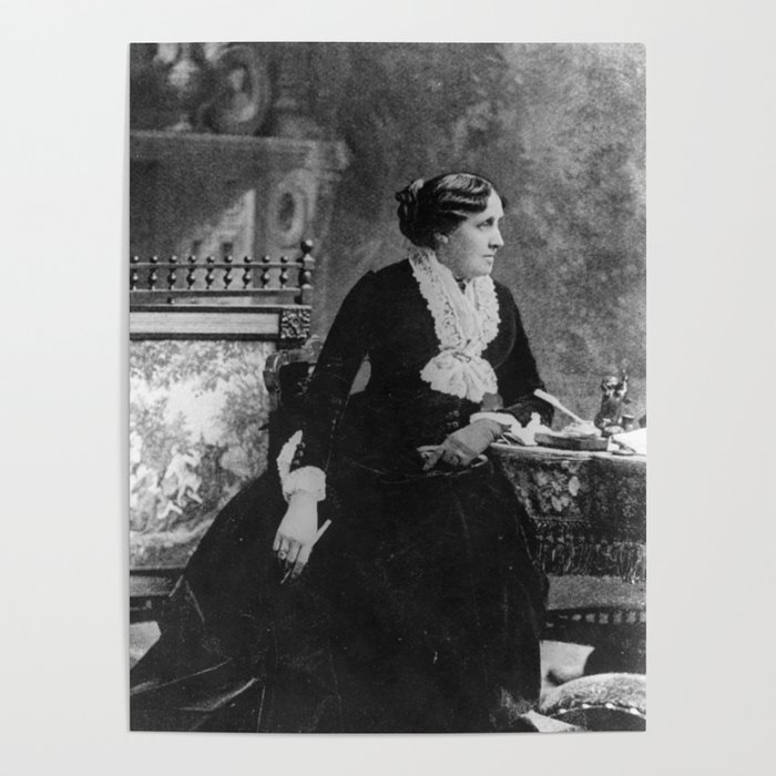 Louisa May Alcott Poster