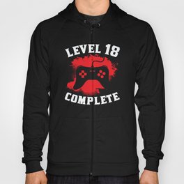 Level 18 Complete 18th Birthday Hoody