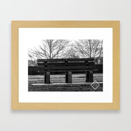 Bench Framed Art Print
