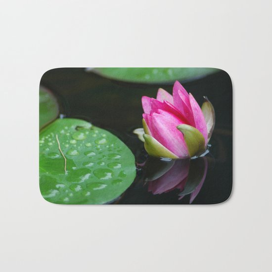Water Lily Bath Mat