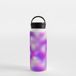 Pink Purple Party Lights Water Bottle