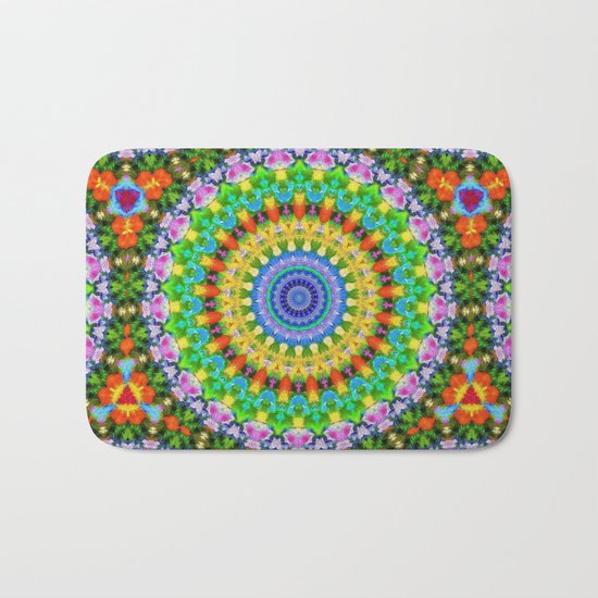 Festival des fleurs Bath Mat