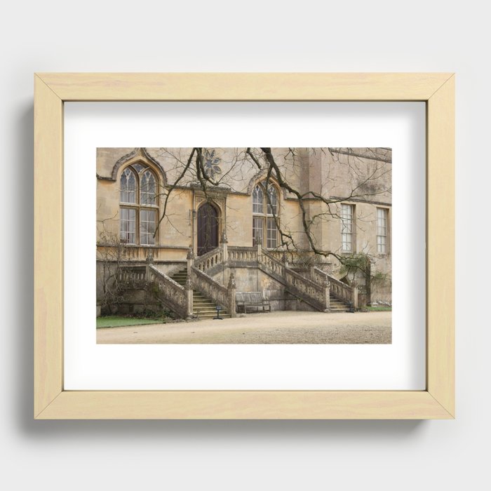 Lacock Abbey Recessed Framed Print