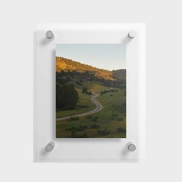 The Long Road Floating Acrylic Print