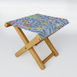 Fruit (Or Pomegranate) Illustration Art Print By William Morris Folding Stool