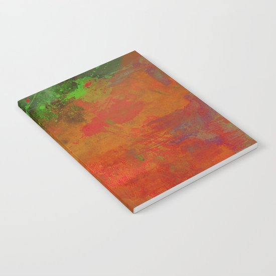 A Difference Of Opinion Abstract Painting Notebook By Printpix