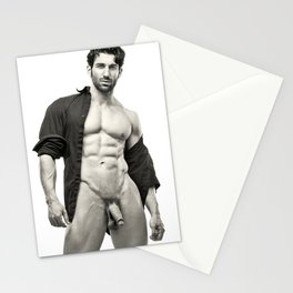 "Open Shirt" (001) Stationery Cards