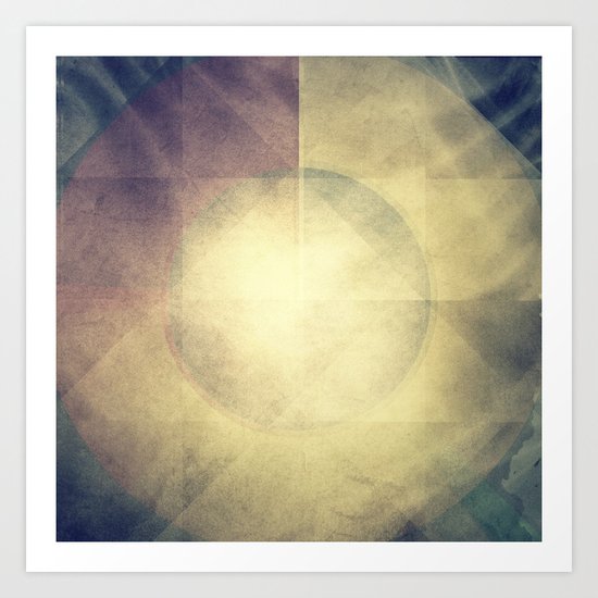 deconstruct .1 Art Print