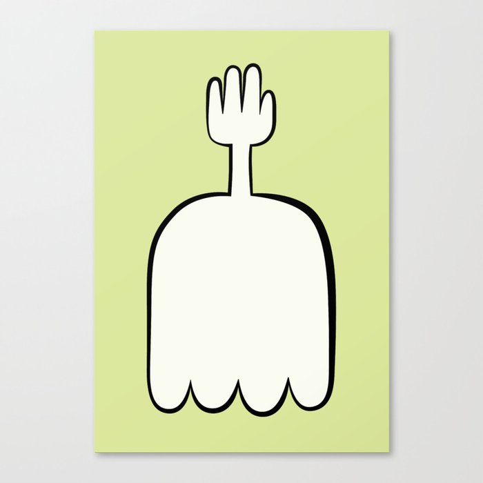 High Five Ghost Canvas Print