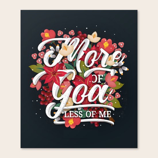 MORE OF GOD Canvas Print