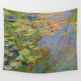 Water Lily,  Monet, Art Print, Prints Wall Tapestry