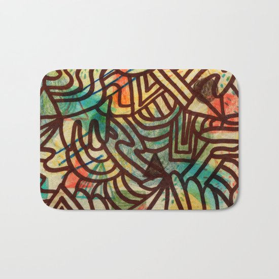 Random Memories Bath Mat