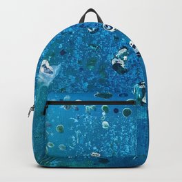 Deep Sea Creatures Dream of Blue Backpack