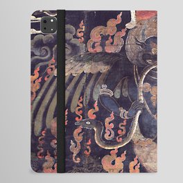 Garuda Black Buddhist Hindu Deity iPad Folio Case