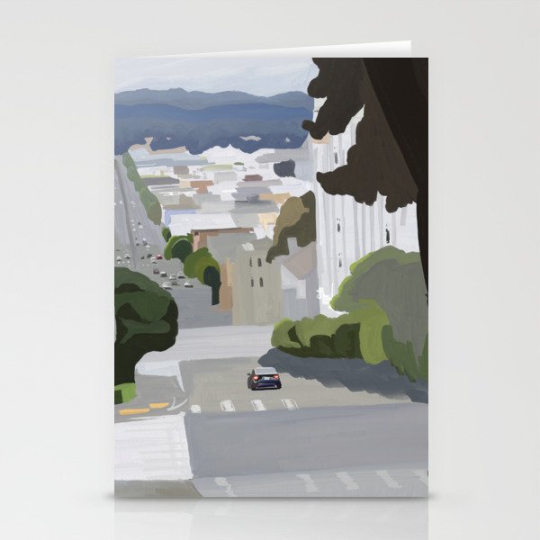 San Francisco- morning Stationery Cards
