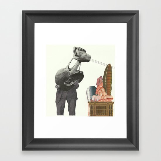 HATE Framed Art Print
