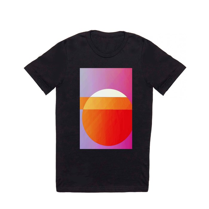 Orange Sun T Shirt