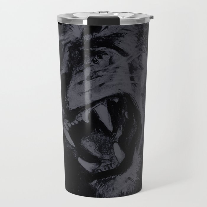 Panthera Leo Carboneum - Dark Travel Mug
