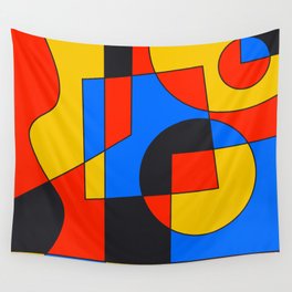 Primary Abstraction #1 Wall Tapestry