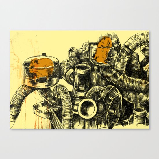 Hamsters Canvas Print