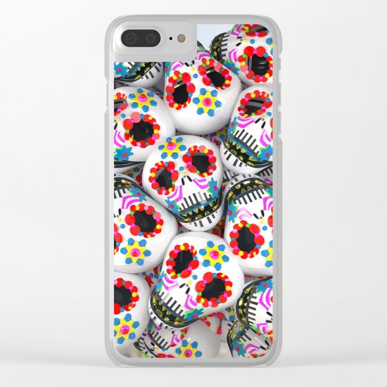 Band of Skulls Clear iPhone Case