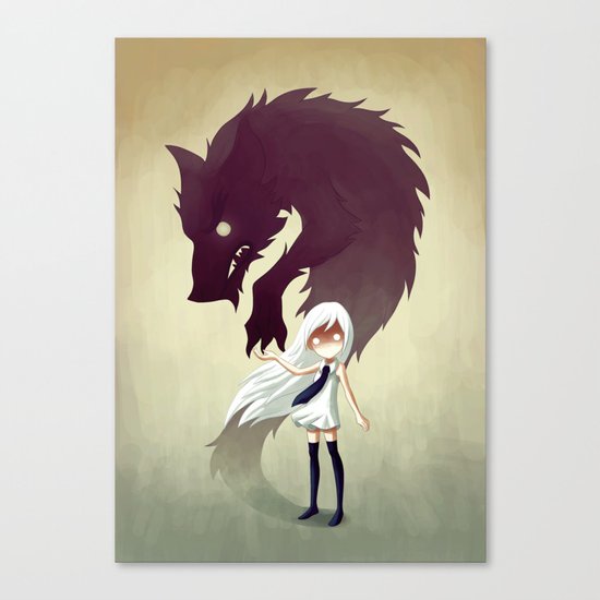 Werewolf Canvas Print