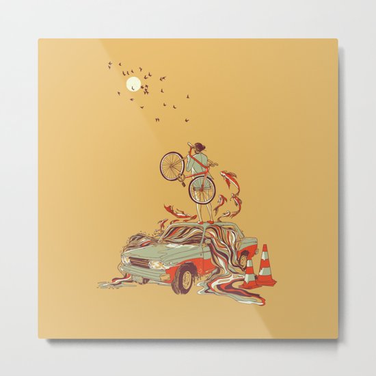 Whole New way Metal Print