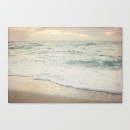 Beach Sunset Canvas Print